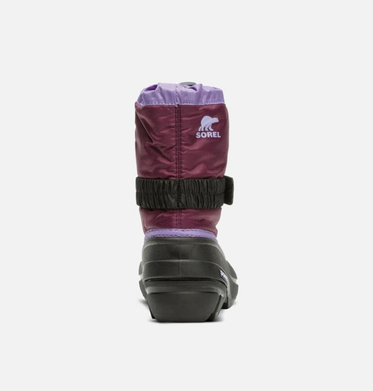 Sorel Barn Vinterkängor Lila/Svarta - Childrens Flurry™ - YFQ-549836